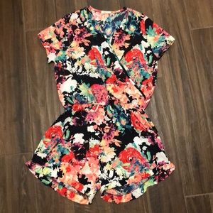 Floral Romper